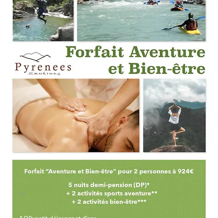 Pyrenees Emotions, Eco-responsables, Nature, Sports Aventures ベッド・アンド・ブレックファスト 3*